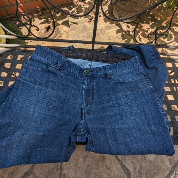 Express Men's Dark Blue Size 34x32 - Picture 4 of 5